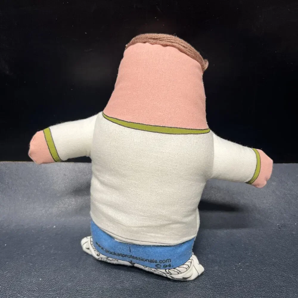 Vintage Pocket Professional Talking Plush 1994 Pocket Dentist Tested Works.